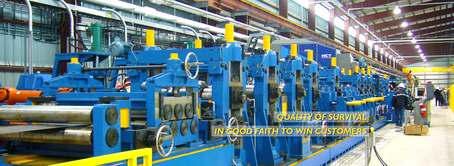 Precision HF Welded Tube Mill Line